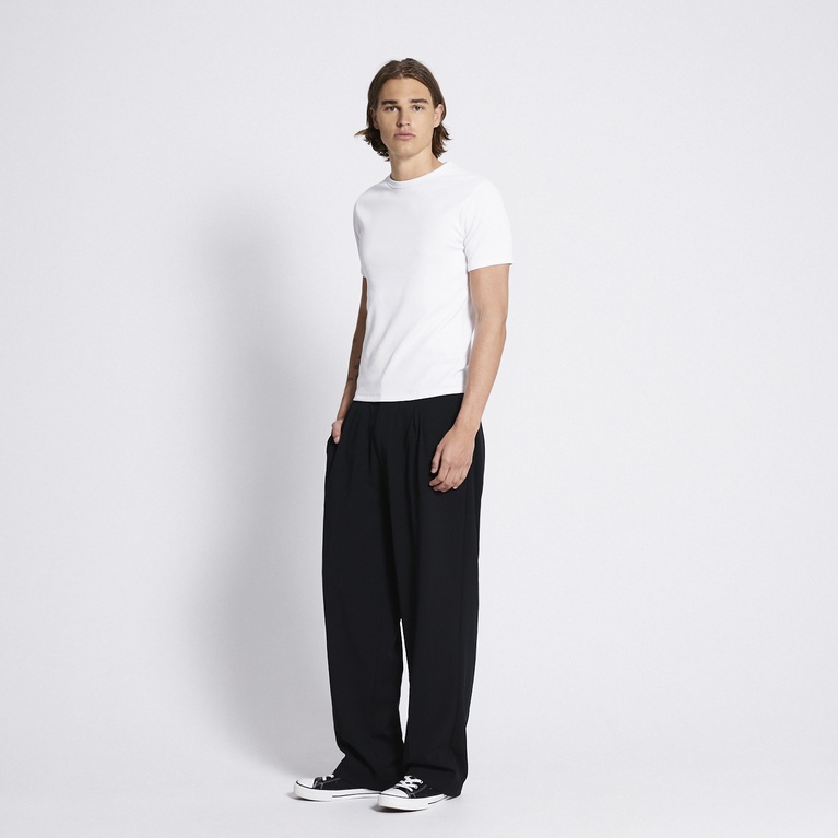 Wide dress pants "Albie" Black